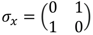 Pauli X Quantum gate