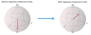 Hadmard Gate Bloch representation 