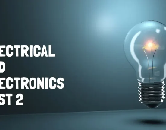 Electrical and electronics Test-2 10 Electrical and Electronics Test 2