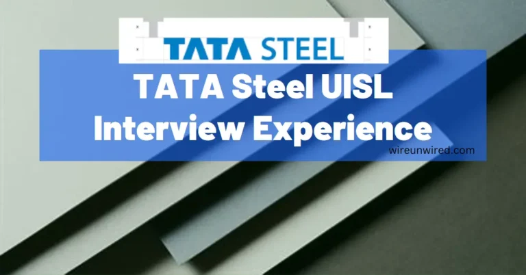 TSUISL Interview Experience