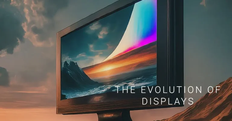 The Evolution of Displays: From Clunky CRTs to Trasparent OLEDS 45 The Evolution of Displays