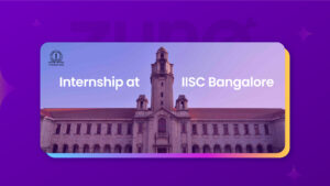 Electronics engineering Internship opportunity at IISC Bangalore
