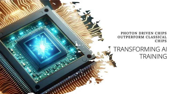 Photon Driven Chips outperform classical chips in AI training by 10000 times