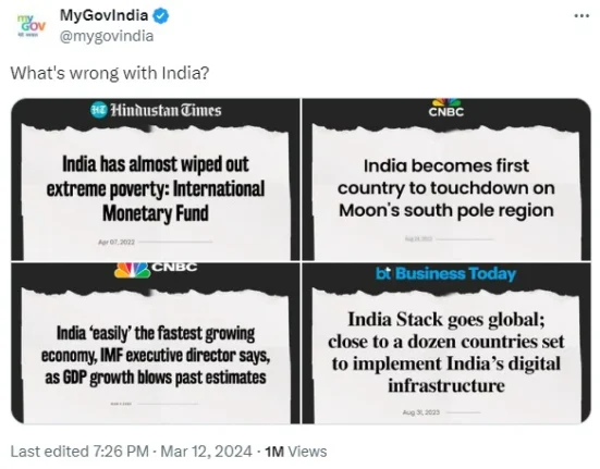 What’s wrong with India : India hijacks X’s anti India algorithm. 23 What's wrong with India