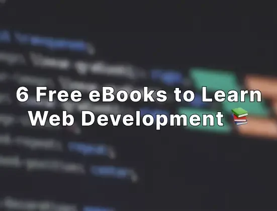 Free eBooks to Learn Web Development