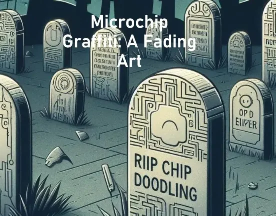 Microchip Graffiti :The Fading Art of Chip Doodling.