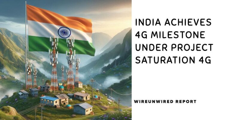 India installs 1000 towers under project saturation 4g