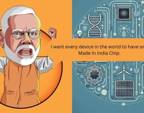 pm modi at semicon india 2024 : Every chip in the world should be powered by a indian chip