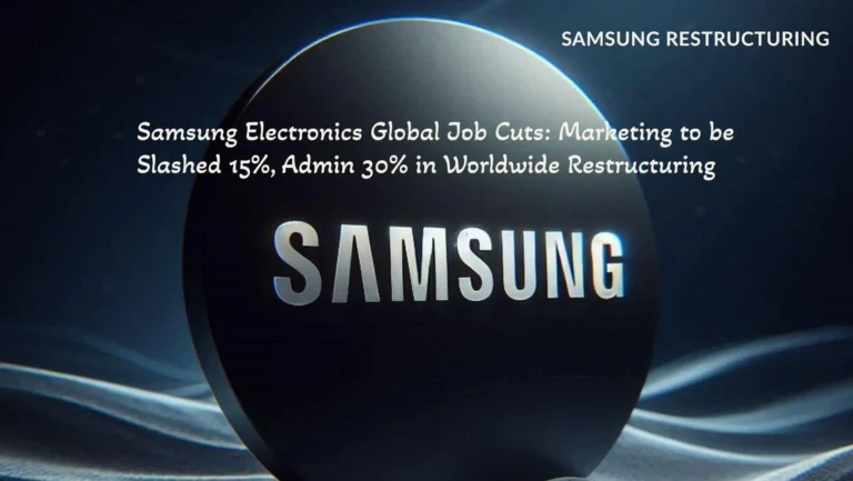 Samsung electronics job cut