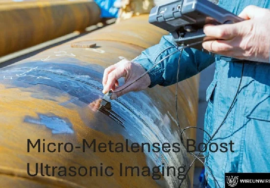 ultrasonic imaging with metalenses