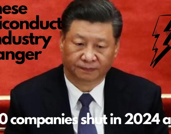 CHINESE SEMICONDUCTOR INDUSTRY IN DANGER: 14,000 Companies Closed in 2024