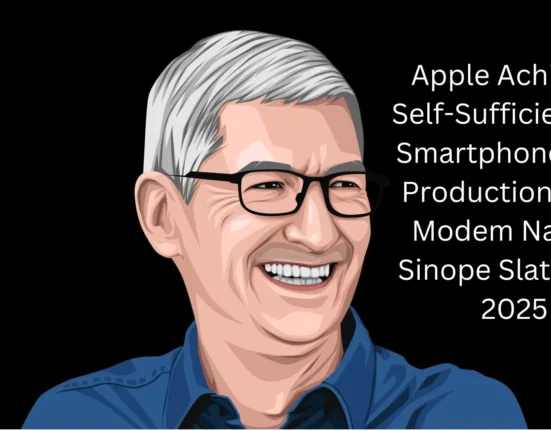 Apple Achieves Self-Sufficiency in Smartphone Chip Production: First Modem Named Sinope Slated for 2025