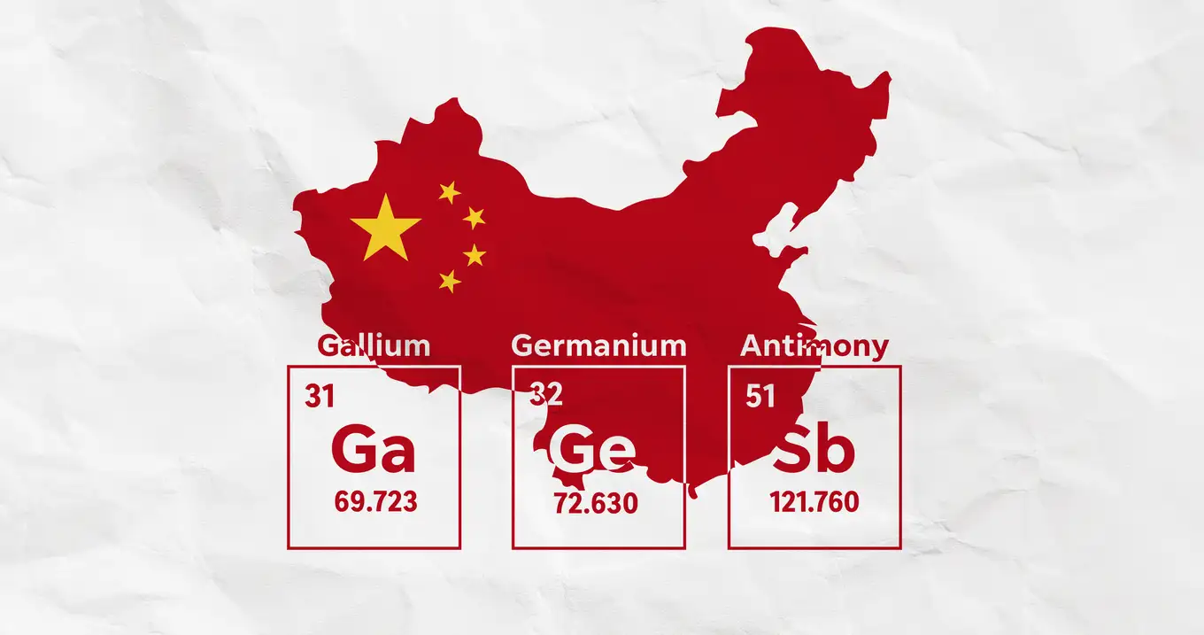 China bans critical semiconductor mineral