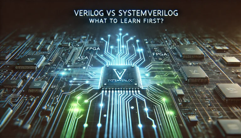 Verilog VS SystemVerilog : What to study First?