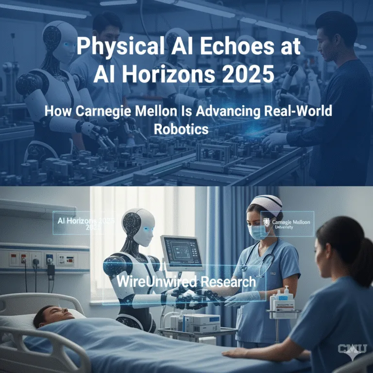Physical AI Echoes at AI Horizons 2025: How Carnegie Mellon Is Advancing Real-World Robotics