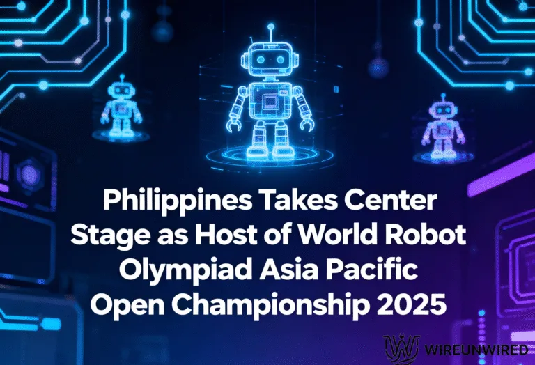Phillipines World robot olympiad asia pacific