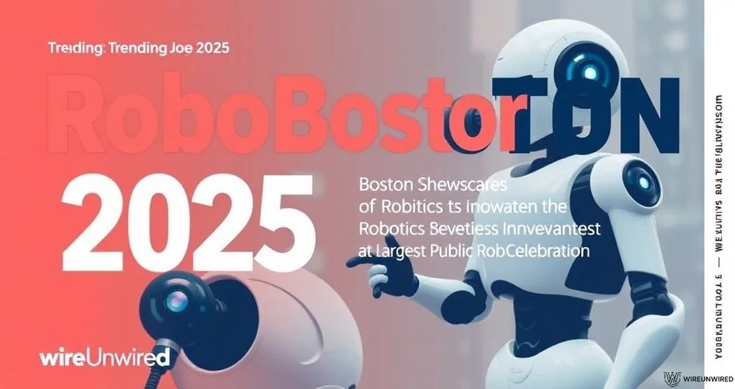 RoboBoston 2025: Boston Showcases Robotics Innovation at Largest Public Robot Celebration 7 wireunwired 1758980786501 roboboston 2025 boston showcases robotics innovat