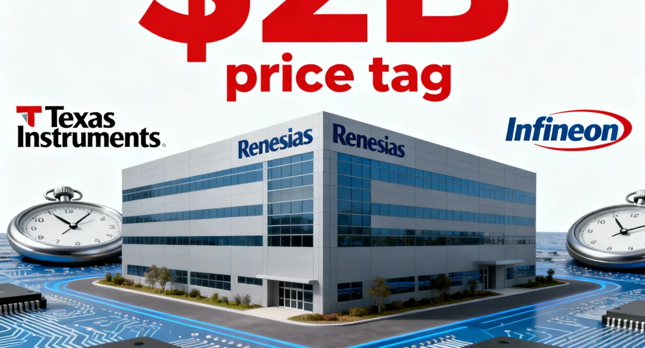 Renesas Eyes $2B Timing Chip Division Sale as Texas Instruments, Infineon Show Interest 7 1000128302