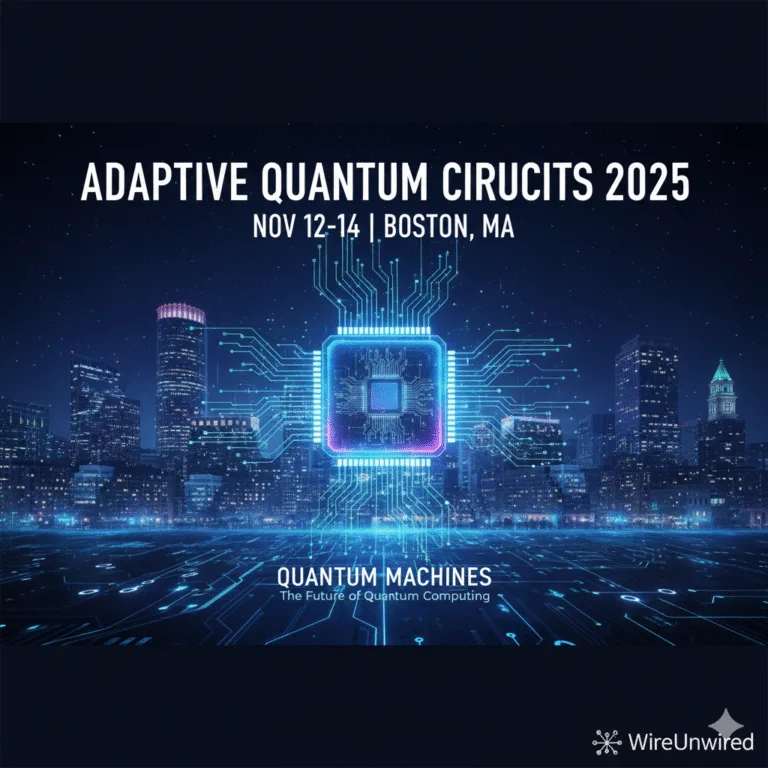 Quantum Machines Unveils AQC25: Boston to Host Global Leaders in Adaptive Quantum Circuits