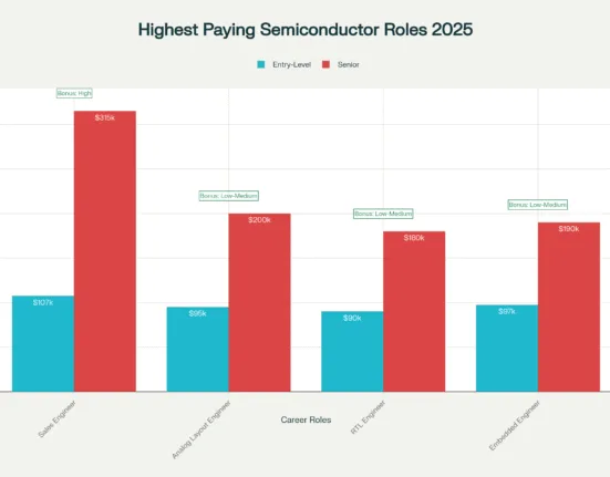 Semiconductor Careers: Which Roles Pay the Most in 2025? 16 Semiconductor Careers: Which Roles Pay the Most in 2025?
