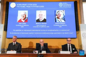 Noble prize physics 2025