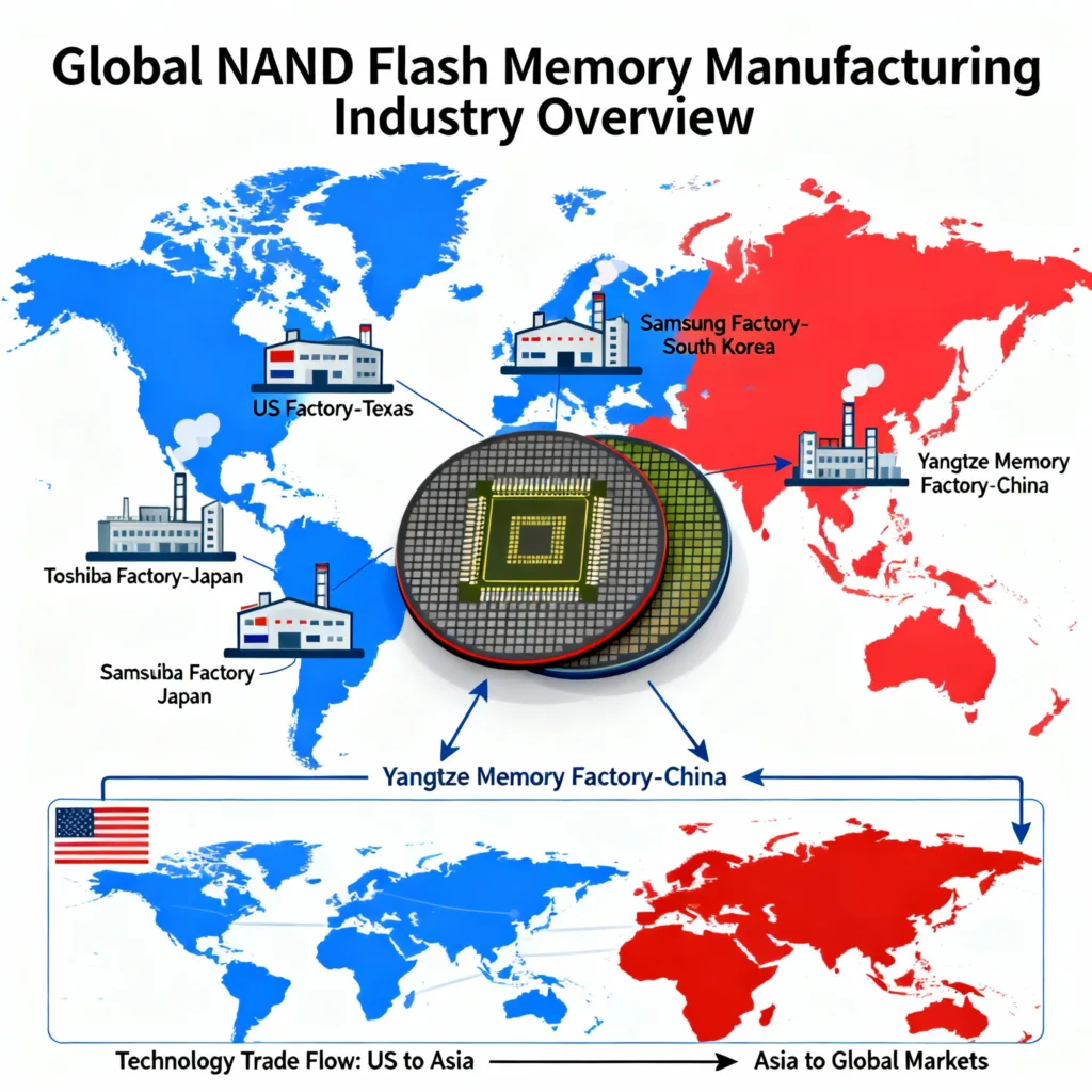 Why NAND Flash Memory Isn’t Made In The US—and What’s Next ...