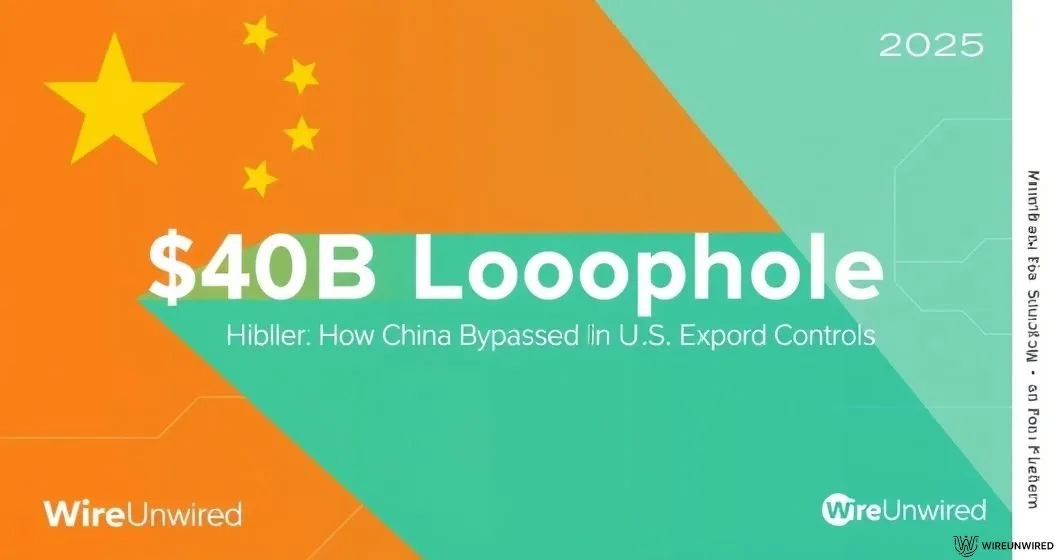 $40B Chip Loophole: How China Bypassed U.S. Export Controls 7 wireunwired 1759945926559 40b chip loophole how china bypassed u s