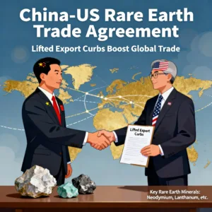 China Lifts Rare Earth Export Curbs in Landmark Trade Deal with U.S.