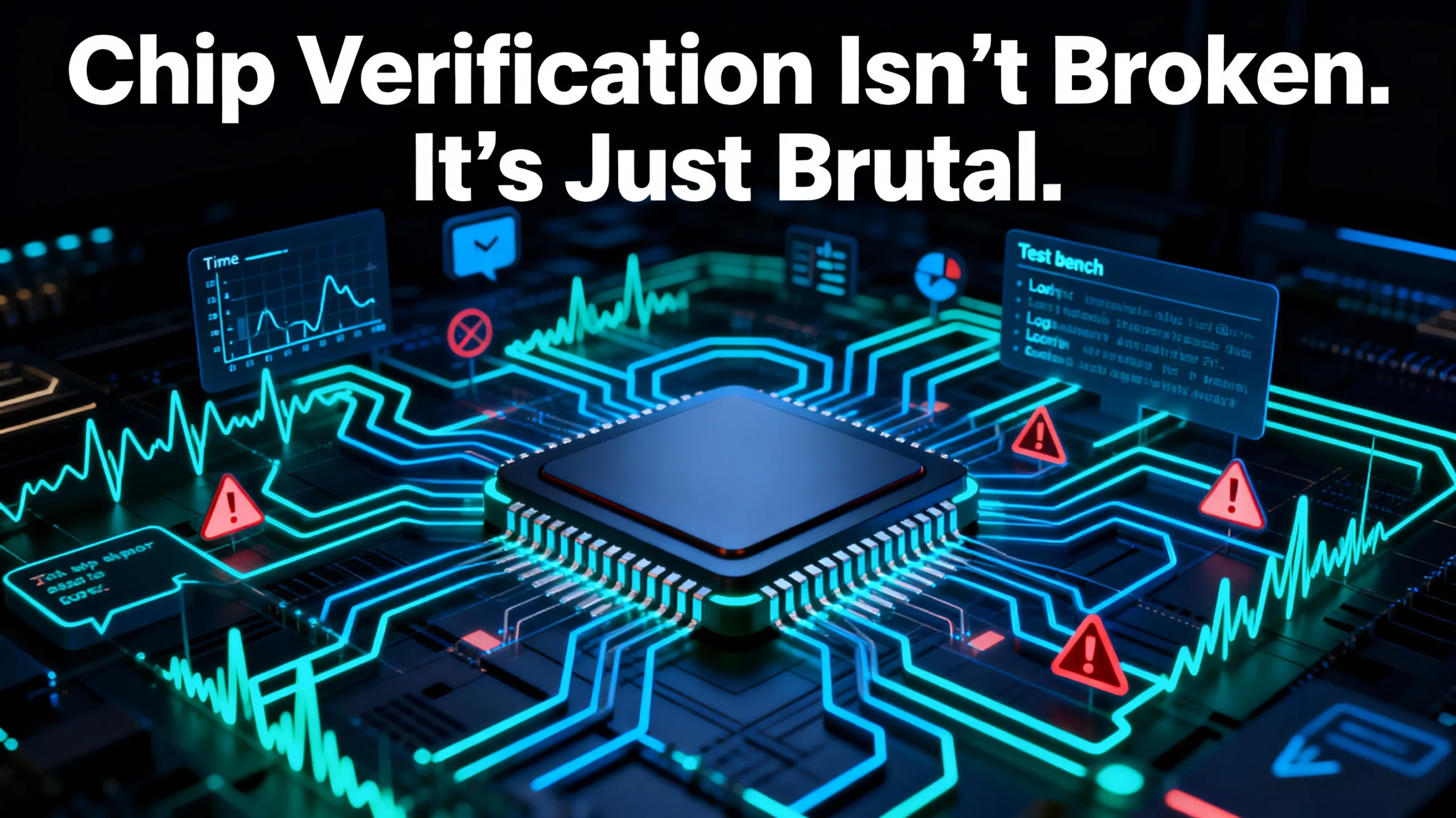 Chip Verification is not broken its just brutal :WireUnwired Research