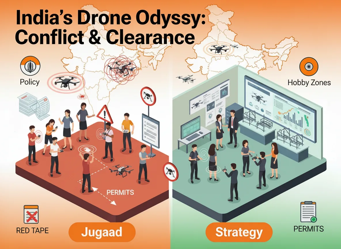 India’s Drone Dream Is Colliding With Its Own Rules:WireUnwired Research