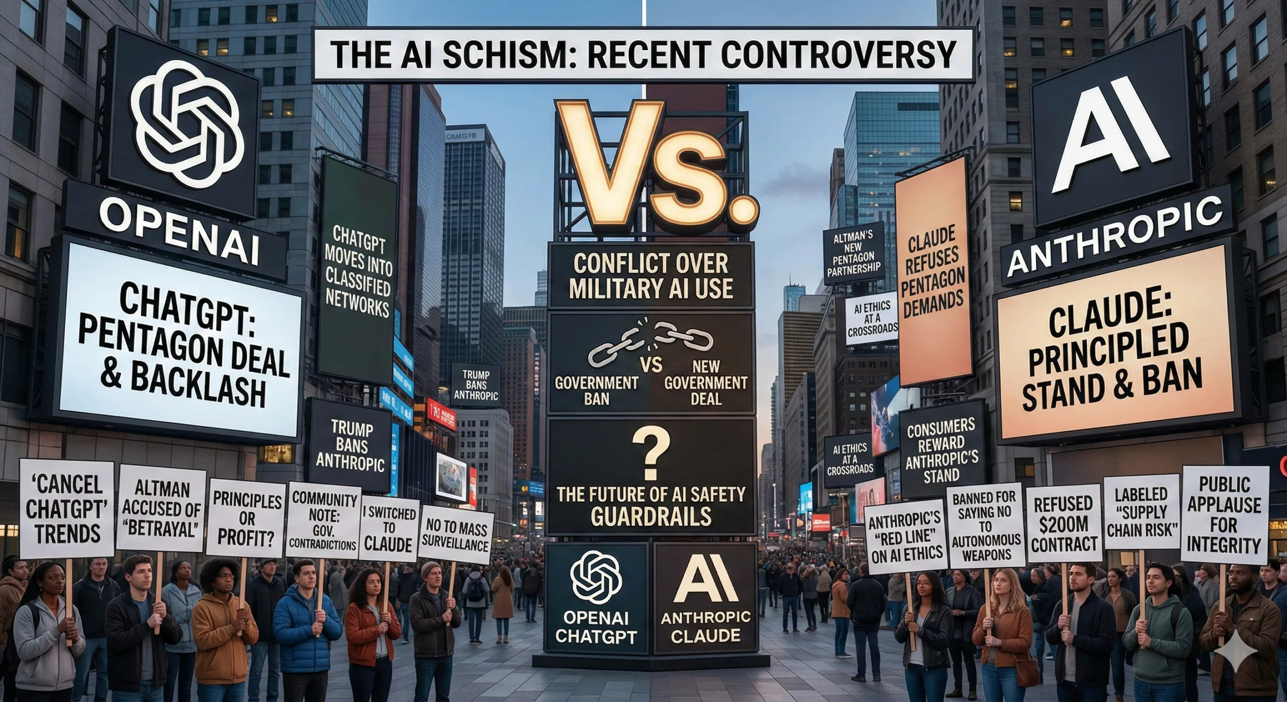 OpenAI Claims Better Safety Than Anthropic in Military AI Deal—Then Gets Roasted by Users 1 OpenAI Claims Better Safety Than Anthropic in Military AI Deal—Then Gets Roasted by Users