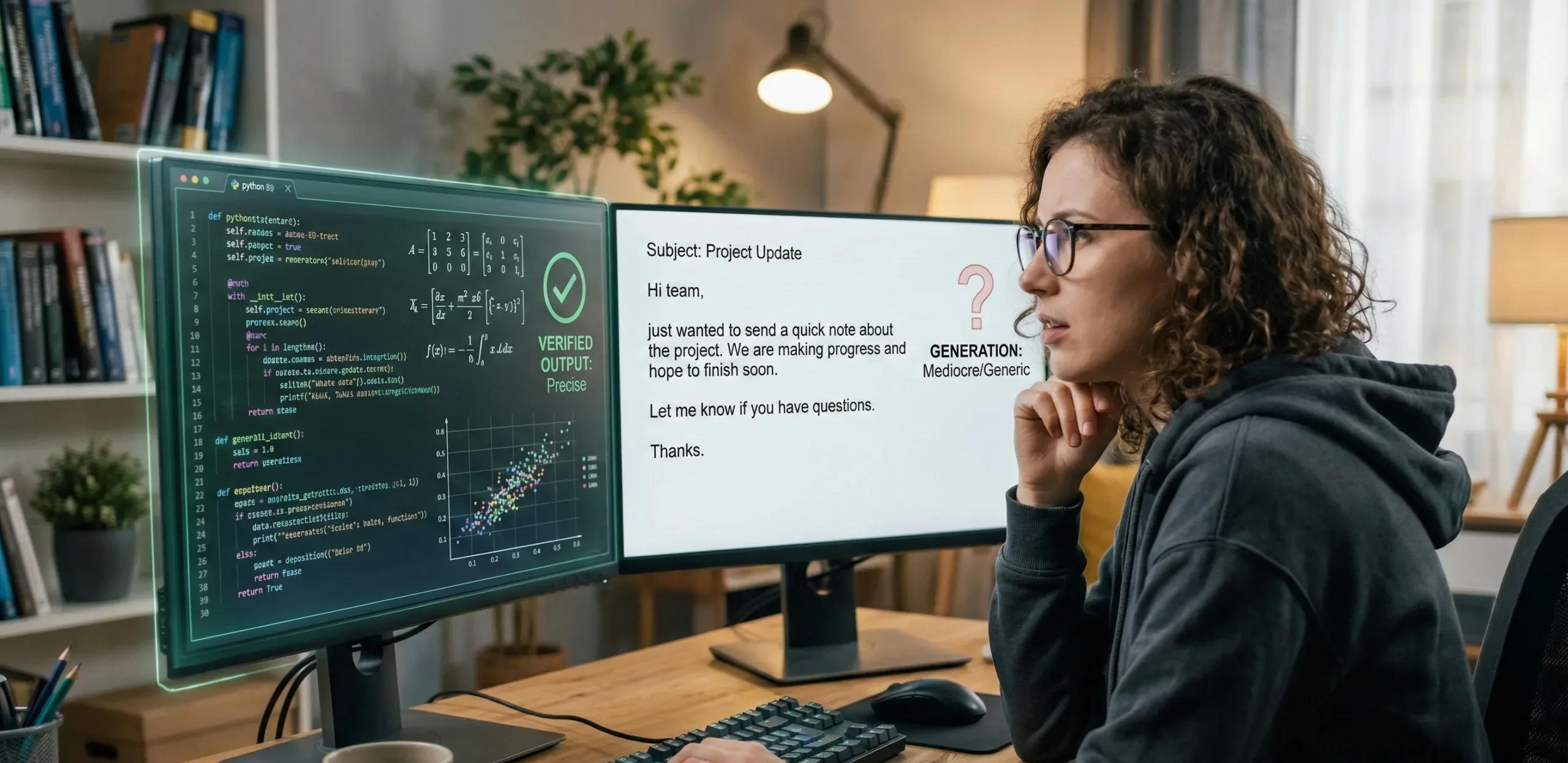 Why AI Writes Perfect Code But Can't Write a Decent Email—The Real Reason
