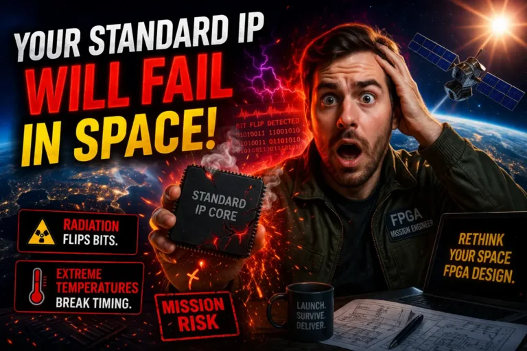Why Your Earth-Bound FPGA IP Will Fail in Space ?