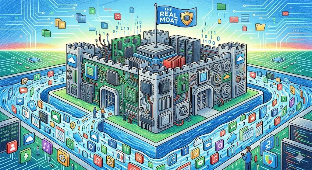 Hardware is the real moat