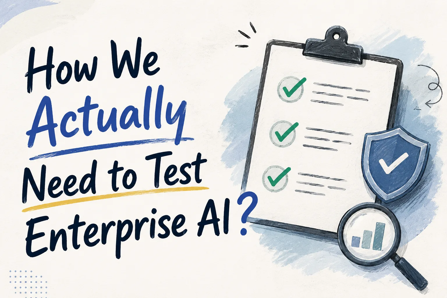 How we actually need to test Enterprise AI : WireUnwired Research