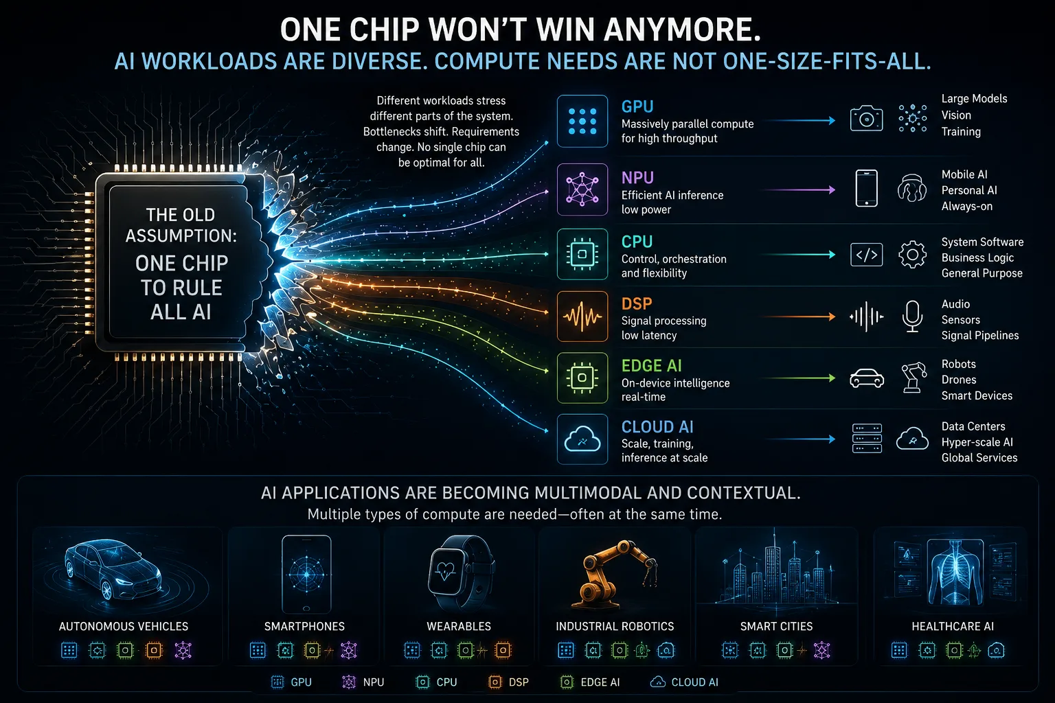 Why One AI Chip Can’t Win Anymore ?