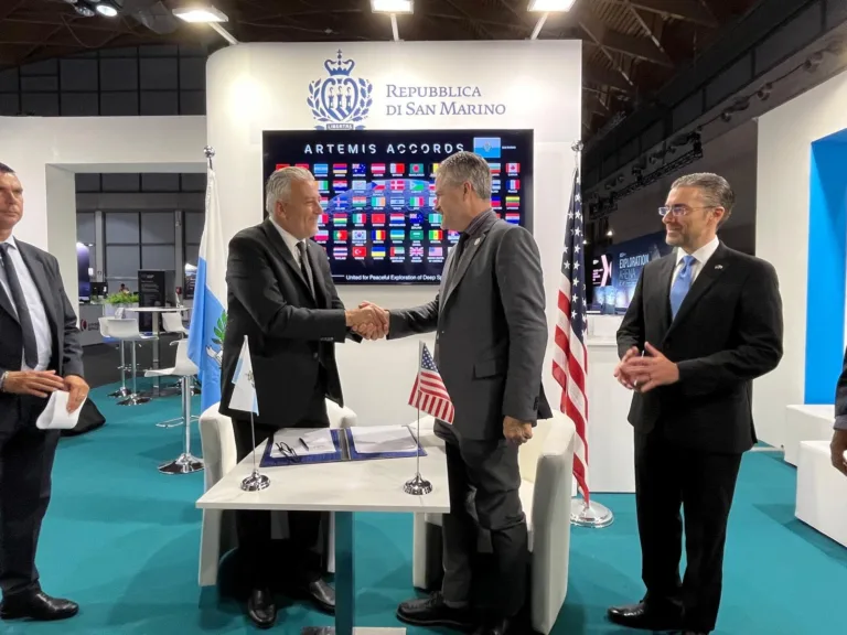 NASA Welcomes San Marino Signing the Artemis Accords  8 san marino