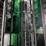 A Cray-1 supercomputer replica from 30 "obsolete" Mac Minis 2 Cray 1 Vertical Chassis 1 810x648 1