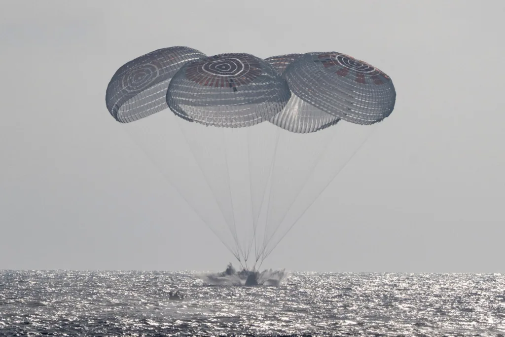 NASA’s SpaceX Crew-12 Splashes Down Safely in the Pacific After Seven Months in Orbit 1 crew12splashdown1